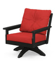 Vineyard Deep Seating Swivel Chair
