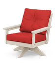 Vineyard Deep Seating Swivel Chair