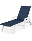 Coastal Chaise with Wheels