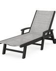 Coastal Chaise with Wheels