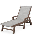Coastal Chaise with Wheels