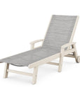 Coastal Chaise with Wheels
