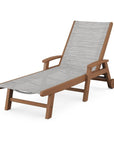 Coastal Chaise with Wheels