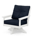 Vineyard Deep Seating Swivel Chair
