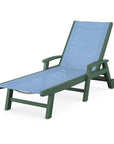 Coastal Chaise with Wheels