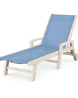 Coastal Chaise with Wheels