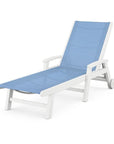 Coastal Chaise with Wheels