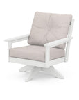 Vineyard Deep Seating Swivel Chair