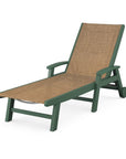 Coastal Chaise with Wheels