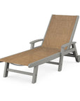 Coastal Chaise with Wheels