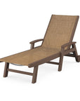 Coastal Chaise with Wheels