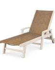 Coastal Chaise with Wheels