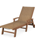 Coastal Chaise with Wheels