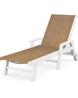 Coastal Chaise with Wheels