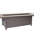 Capri Rectangle Occasional Height Fire Pit