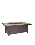 Capri Rectangle Occasional Height Fire Pit