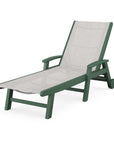 Coastal Chaise with Wheels
