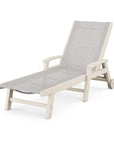 Coastal Chaise with Wheels
