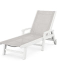 Coastal Chaise with Wheels