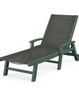 Coastal Chaise with Wheels