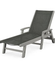 Coastal Chaise with Wheels