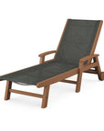 Coastal Chaise with Wheels