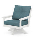 Vineyard Deep Seating Swivel Chair