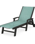 Coastal Chaise with Wheels