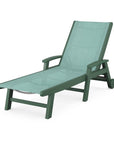 Coastal Chaise with Wheels