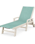 Coastal Chaise with Wheels
