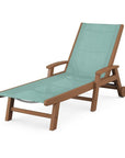 Coastal Chaise with Wheels