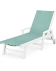 Coastal Chaise with Wheels