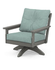 Vineyard Deep Seating Swivel Chair