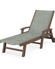 Coastal Chaise with Wheels