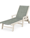 Coastal Chaise with Wheels