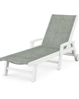 Coastal Chaise with Wheels