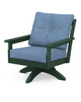 Vineyard Deep Seating Swivel Chair