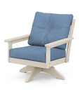Vineyard Deep Seating Swivel Chair