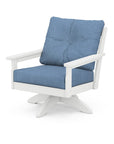 Vineyard Deep Seating Swivel Chair