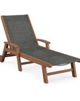 Coastal Chaise with Wheels
