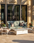 Capri Rectangle Occasional Height Fire Pit