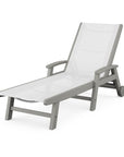 Coastal Chaise with Wheels