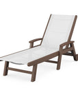 Coastal Chaise with Wheels
