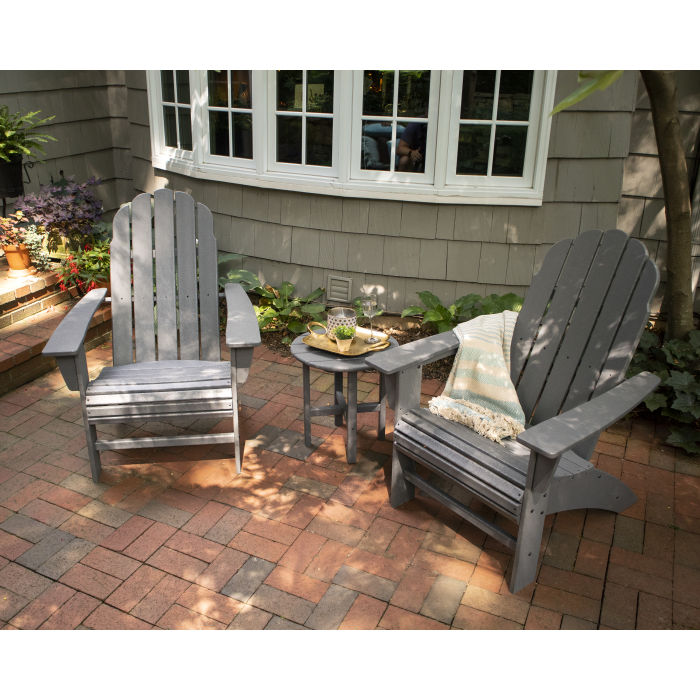 POLYWOOD Vineyard Curveback Adirondack Chair – Pacific Patio Furniture