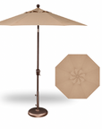 7.5' Push Button Tilt Umbrella