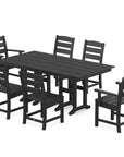 Lakeside 7-Piece Farmhouse Dining Set