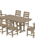 Lakeside 7-Piece Farmhouse Dining Set