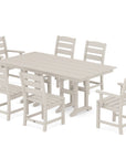 Lakeside 7-Piece Farmhouse Dining Set