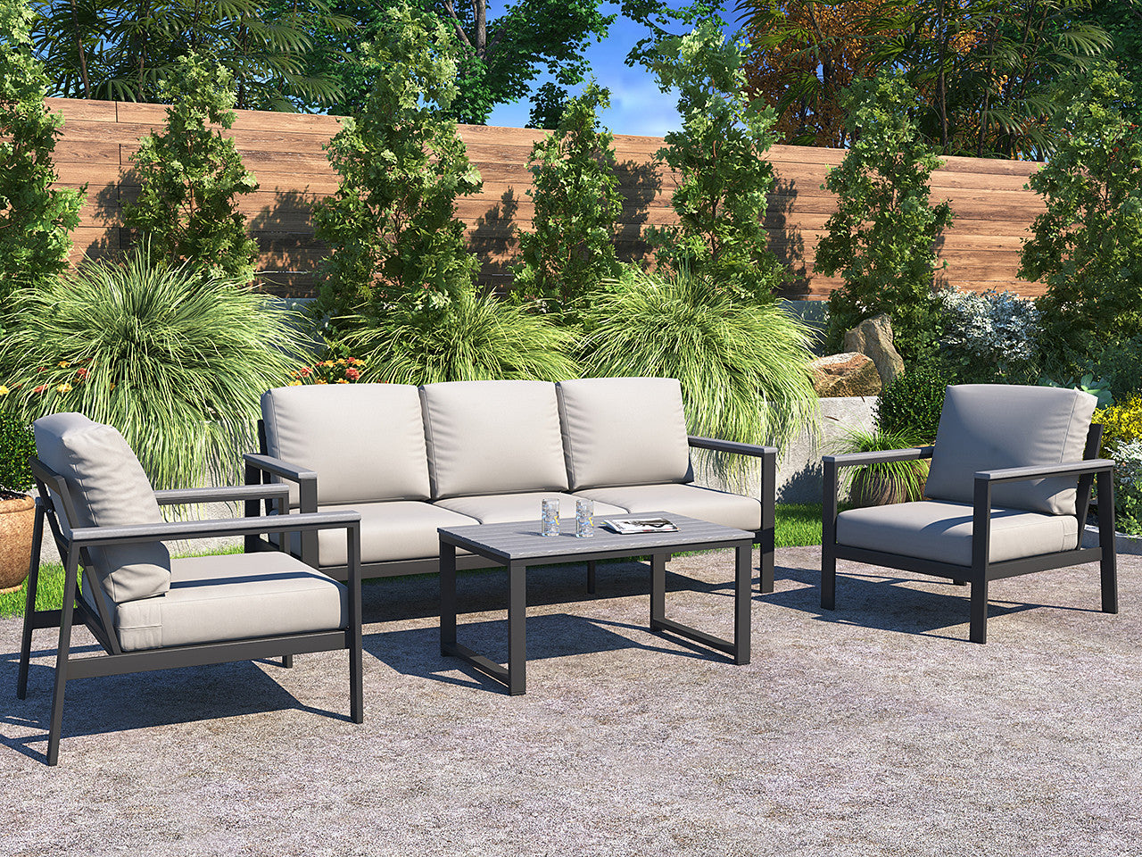 Hixon Sofa Pacific Patio Furniture