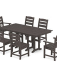 Lakeside 7-Piece Farmhouse Dining Set